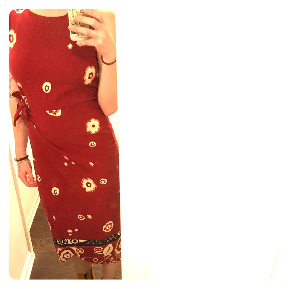 Vintage wrap dress!